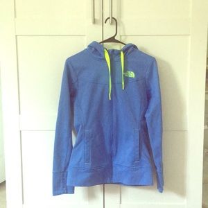 North Face mid-weight zip